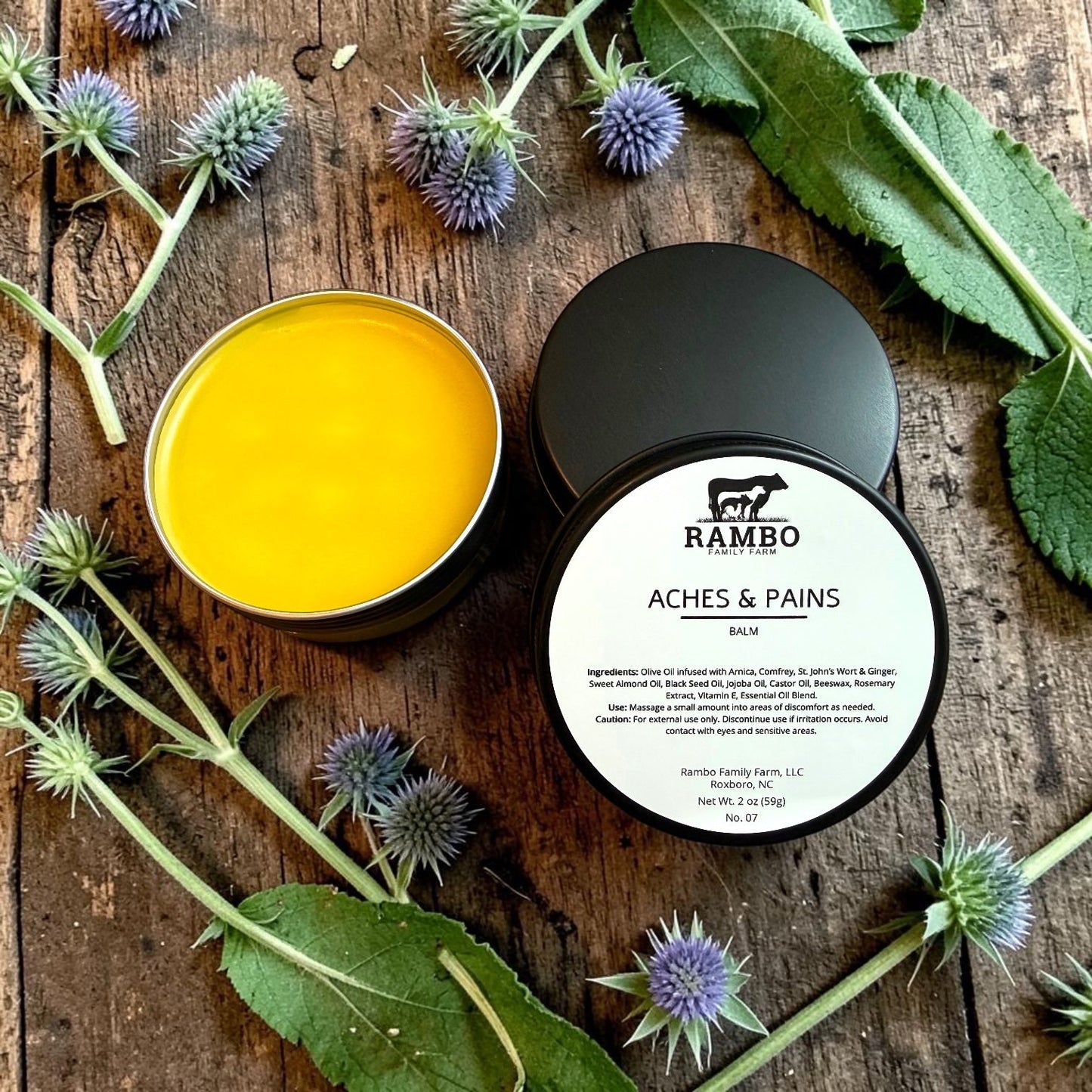 Aches & Pains Balm - Rambo Family Farm