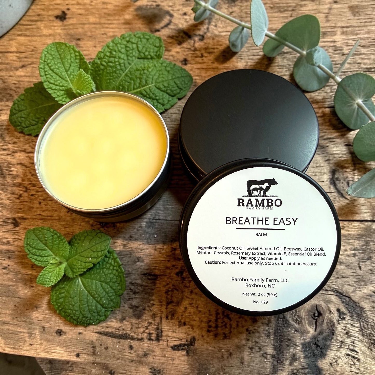 Breathe Easy Balm - Rambo Family Farm
