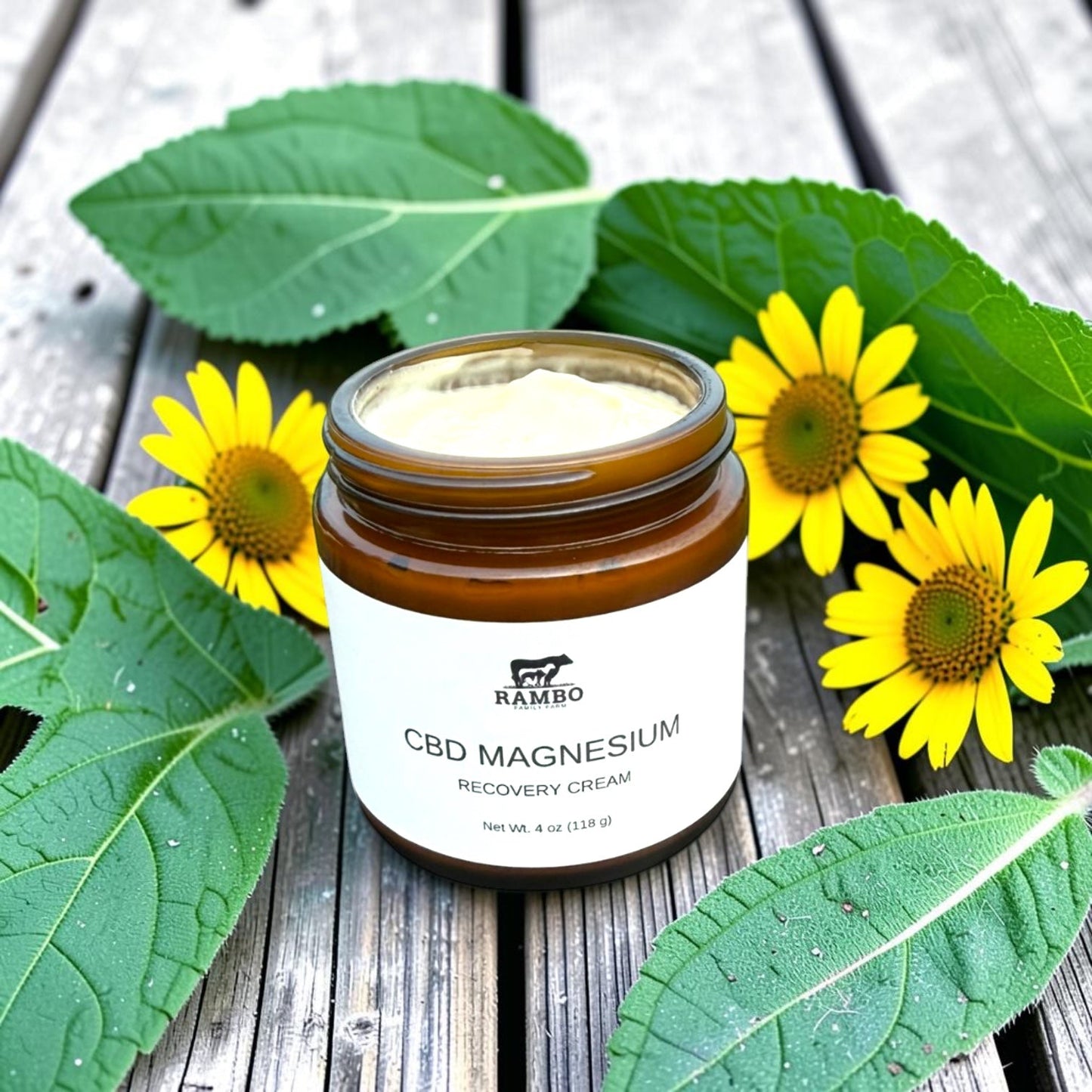 CBD Magnesium Recovery Cream - Rambo Family Farm