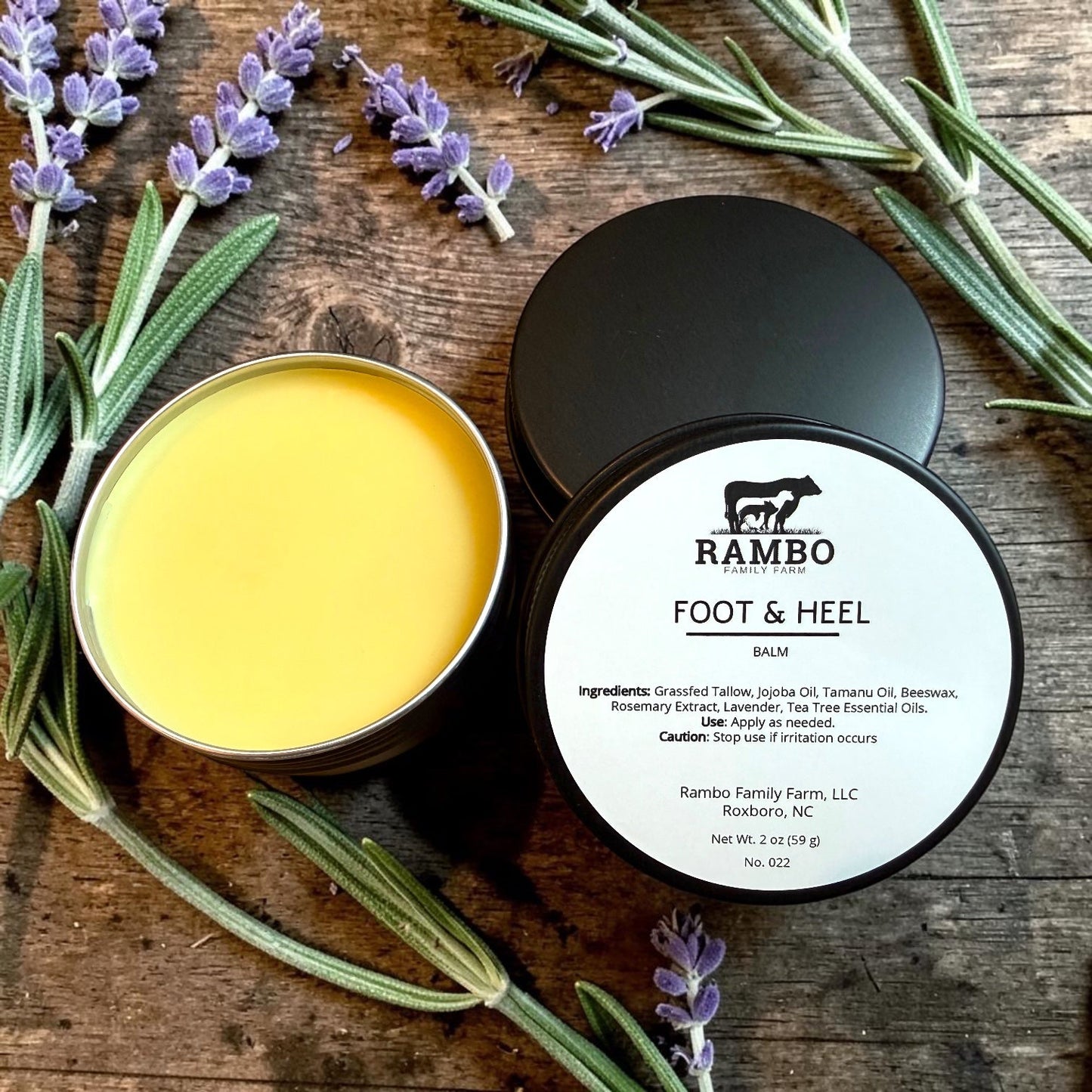 Foot & Heel Balm - Rambo Family Farm