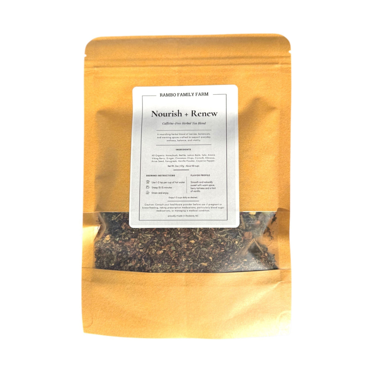 Nourish + Renew Loose Leaf Tea - Rambo Family Farm