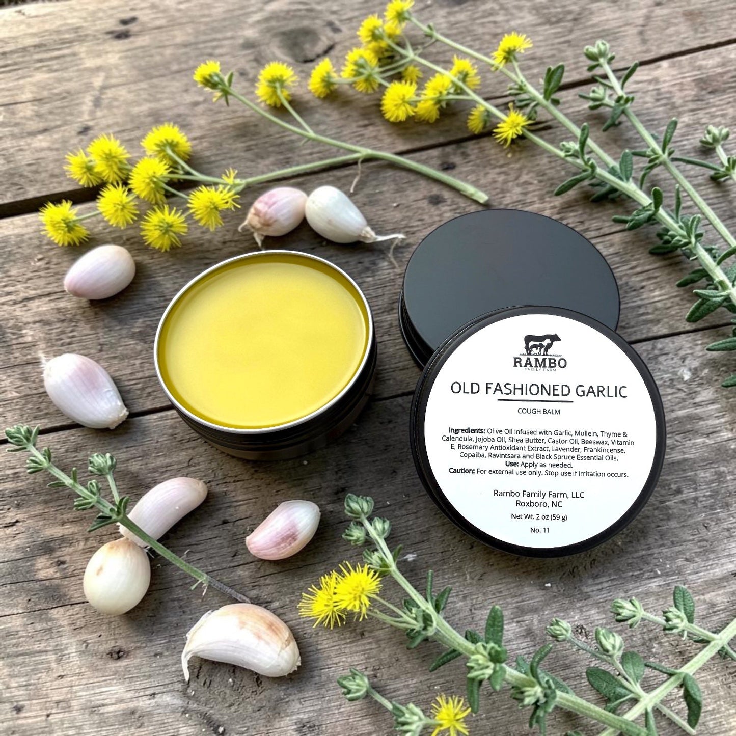 Old-Fashioned Garlic Balm - Rambo Family Farm