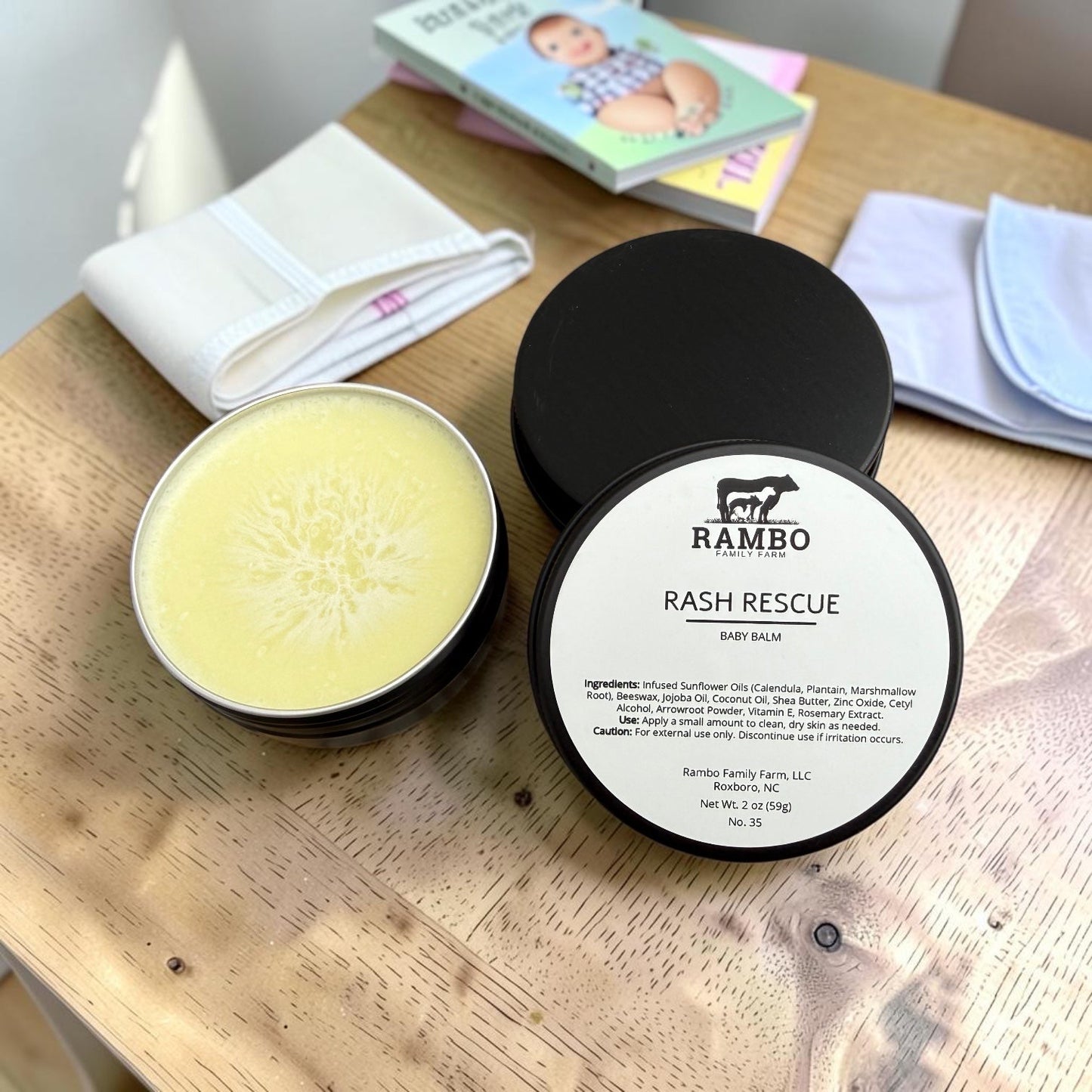 Rash Rescue Baby Balm - Rambo Family Farm