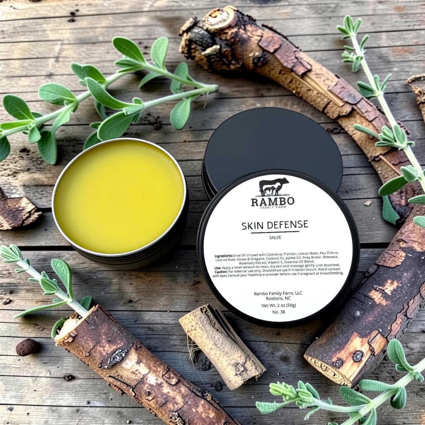 Skin Defense Salve - Rambo Family Farm