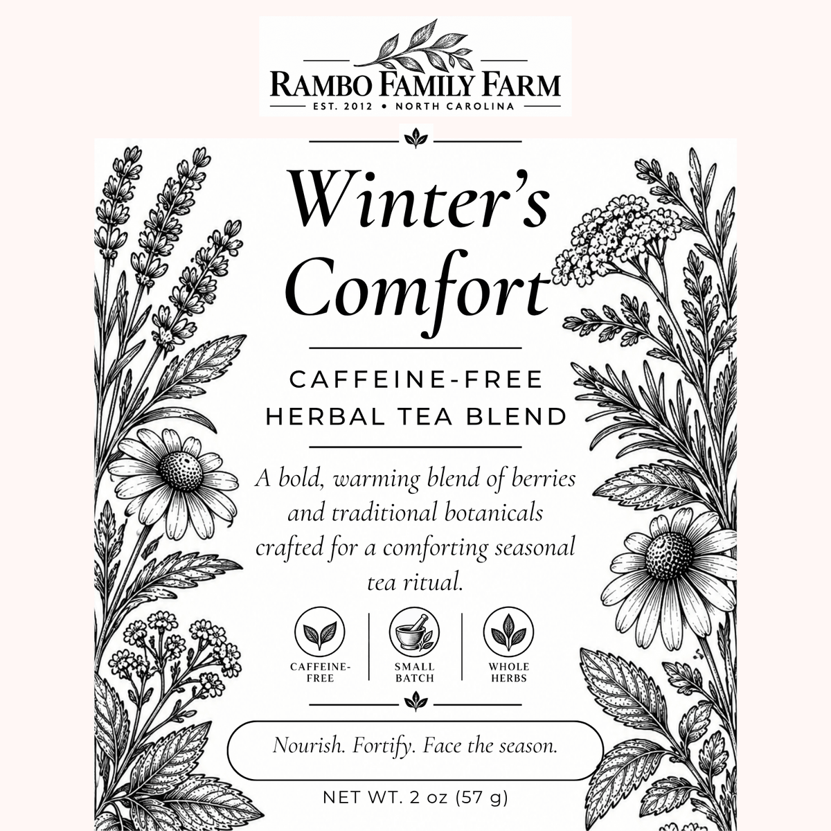 Winter's Comfort Loose Leaf Tea - Rambo Family Farm2 oz
